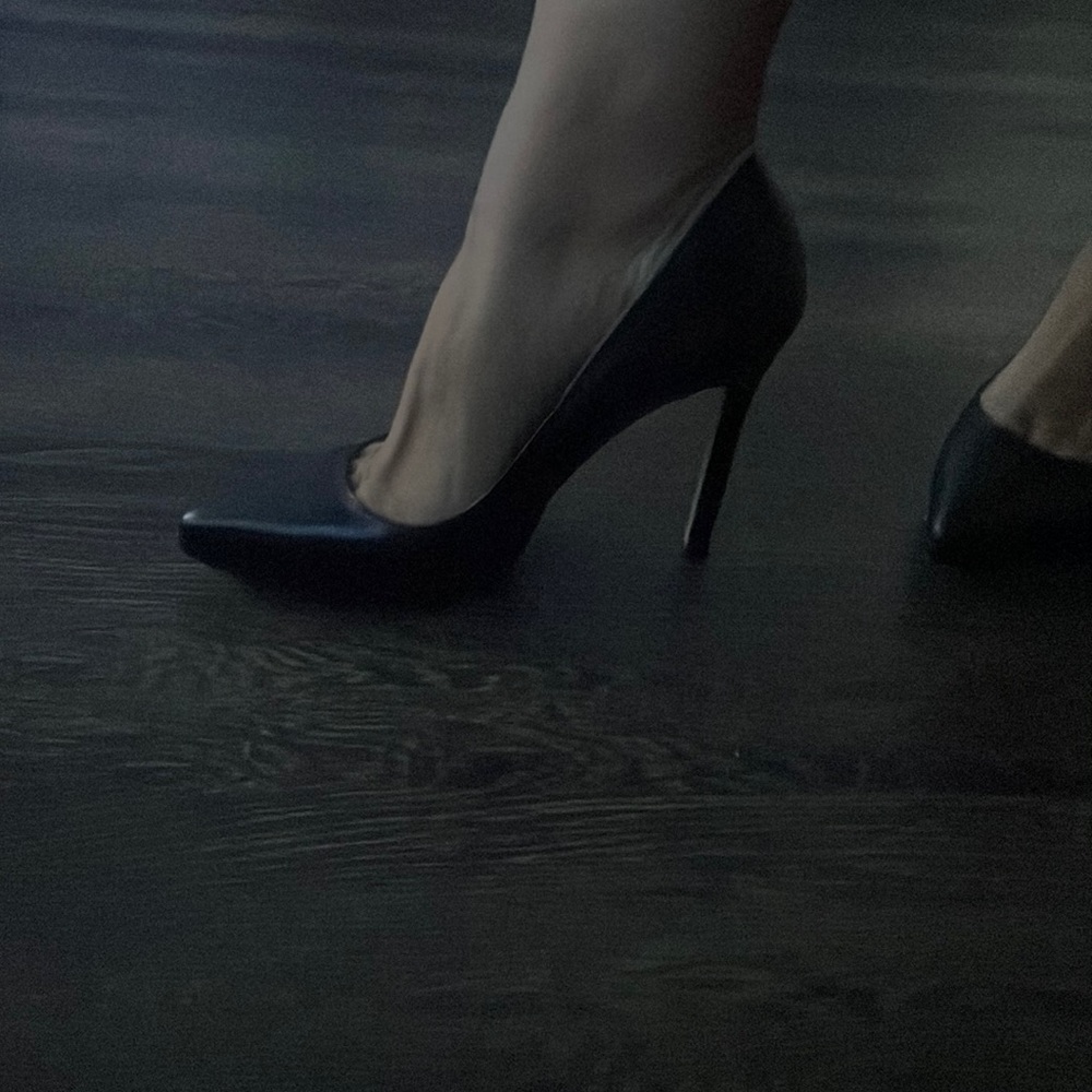 Black Leather Platform - image 1